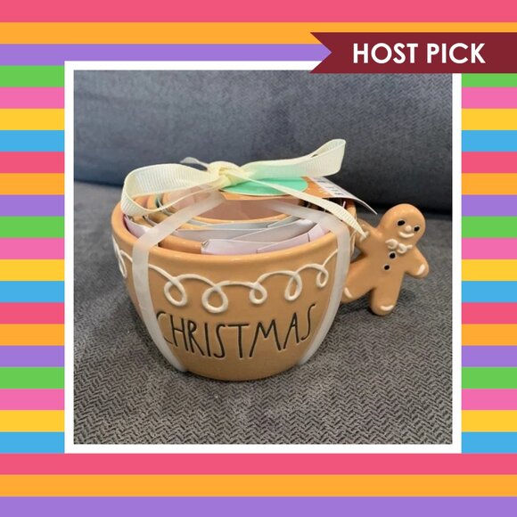 Rae Dunn Other - Rae Dunn Christmas Gingerbread Man Measuring Cups (NWT)